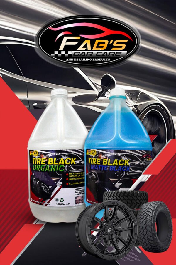 Fabs Tire Black Matte & Organic